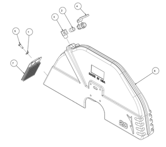 Section 13 Diagram and Parts List for MK-5007T 160641 MK Diamond Concrete Saw